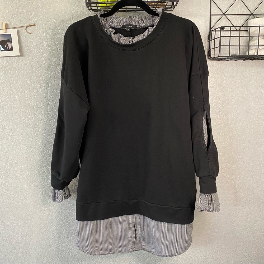 Sweatshirt tunic dress